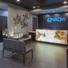 Naqvi Injury Law Reception Area Expansion